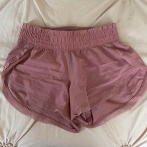 Lululemon Pink Track Shorts